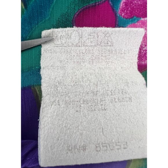 Koret Vibrant Floral Blouse - Purple, Green, Pink - Picture 6 of 10